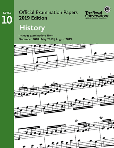RCM - 2019 Examination Papers: Level 10 History