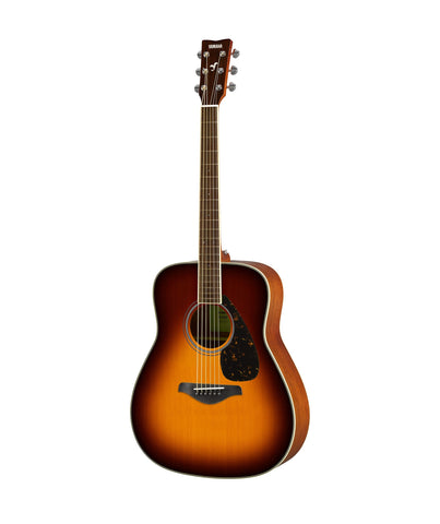 Yamaha Acoustic Guitar, Brown Sunburst FG820 BS