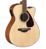 Yamaha Concert Size Acoustic Guitar FSX800C Natural