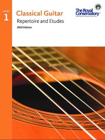 RCM - Guitar Repertoire and Etudes Level 1