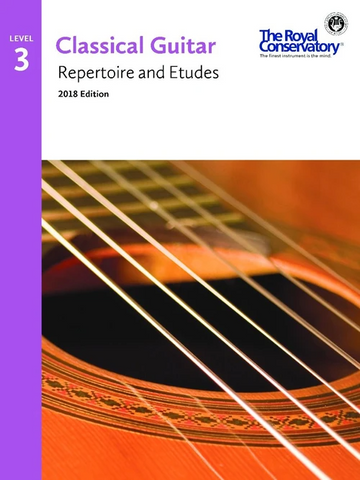 RCM - Guitar Repertoire and Etudes Level 3