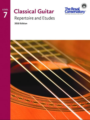 RCM - Guitar Repertoire and Etudes Level 7
