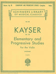 Kayser - Elementary and Progressive Studies, Op. 20 (Complete)
