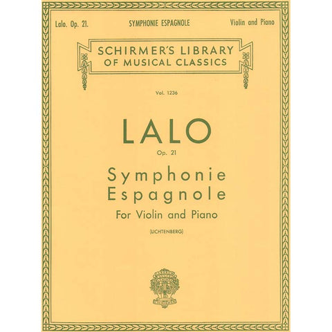 Lalo - Symphonie Espagnole, Op. 21