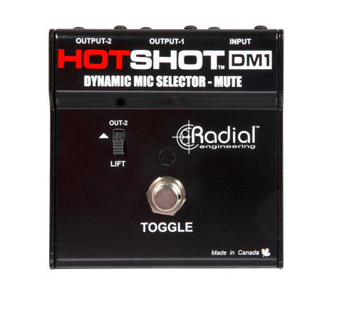 Radial Microphone Switcher HotShot DM1