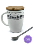 Keyboard Design Milk Mug