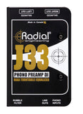 Radial Active Turntable Preamp & DI Box J33