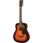 Yamaha 3/4 Scale Solid Spruce Top Mini Acoustic Guitar JR2S Tobacco Brown Sunburst