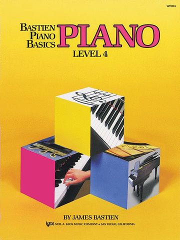Bastien Piano Basics - Piano Book, Level 4
