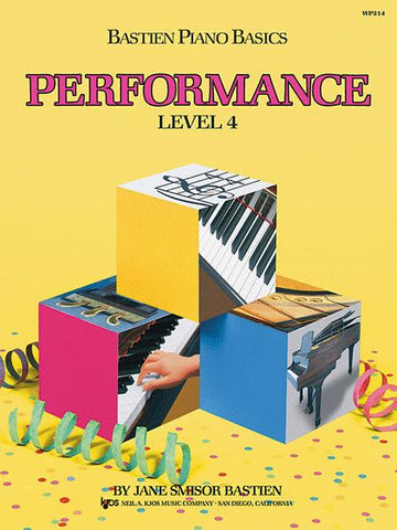 Bastien Piano Basics - Performance Book, Level 4