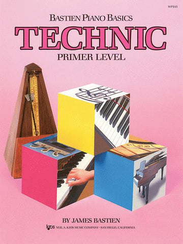 Bastien Piano Basics - Technic Book, Primer Level