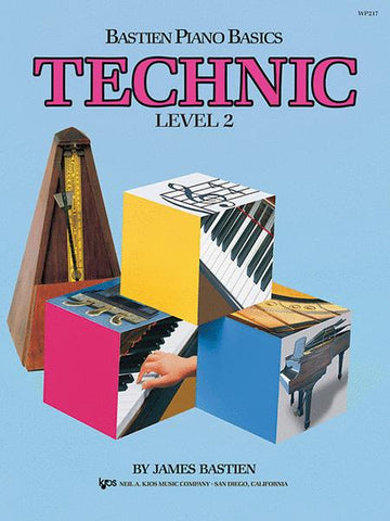 Bastien Piano Basics - Technic Book, Level 2
