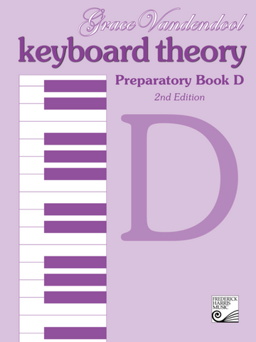 RCM - Keyboard Theory Preparatory Series 2nd Edition: Book D
