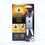 Music Nomad Premium Spanner Wrench with Microfiber Suede Backing MN224