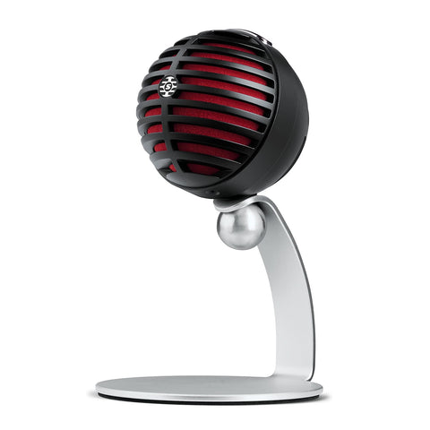 Shure Digital Condenser Cardioid Home Studio Microphone, Black MV5-B-DIG