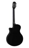 Yamaha Acoustic-Electric Nylon-String Guitar, Black NTX1 BL