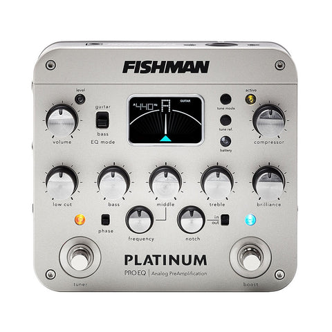Fishman Platinum Pro EQ/DI Analog Preamp PRO-PLT-201