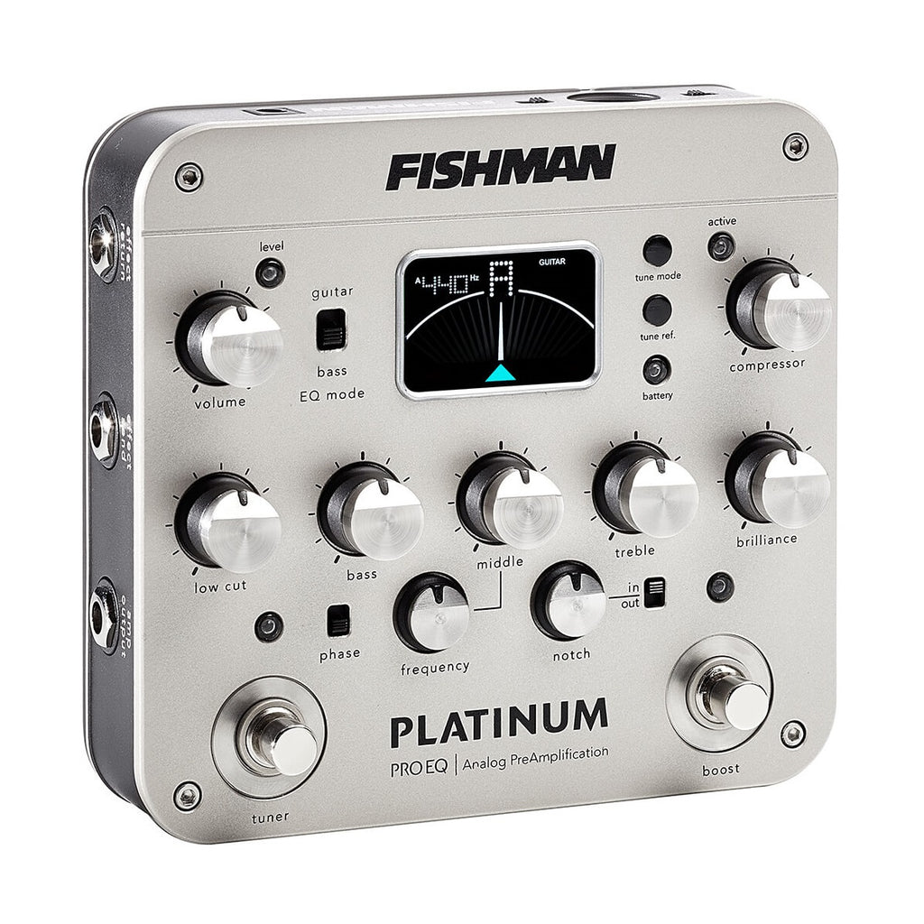 Fishman Platinum Pro EQ/DI Analog Preamp PRO-PLT-201 – Pro Music Store