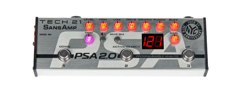 Tech 21 Programmable Pre-amp Pedal PSA 2.0