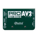 Radial Passive Stereo Multimedia DI Box ProAV2