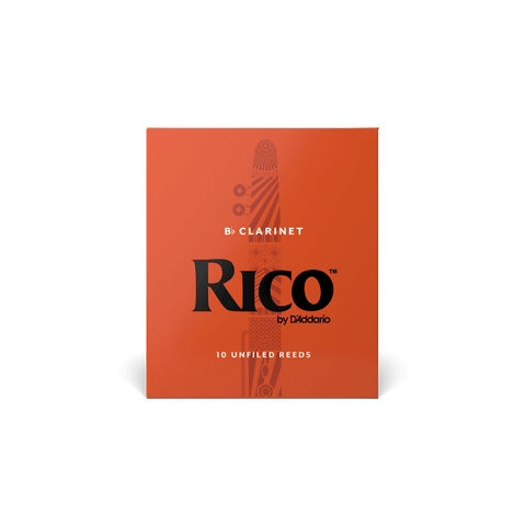 Rico by D'Addario Bb Clarinet Reeds 2.5 - 10 Pack RCA1025