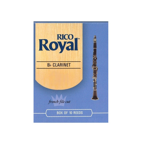 Rico Royal by D'Addario Bb Clarinet Reeds 2.0 - 10 Pack RCB1020