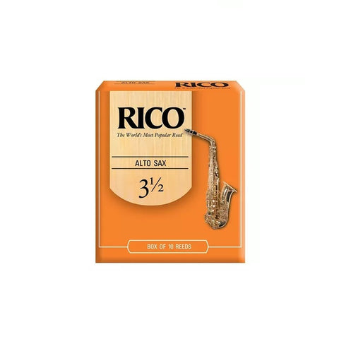 Rico by D'Addario Alto Saxophone Reeds 3.5 - 10 Pack RJA1035