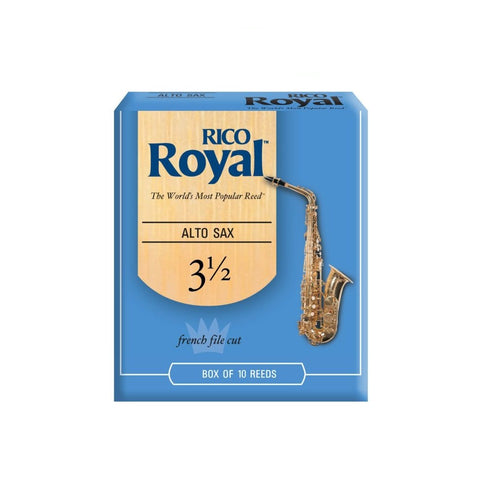 Rico Royal by D'Addario Alto Saxophone Reeds 3.5 - 10 Pack RJB1035