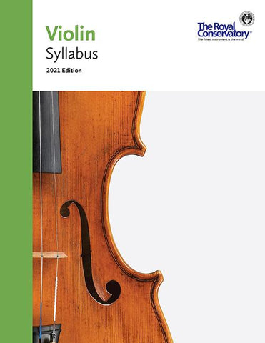 RCM - Violin Syllabus (2021 Edition)