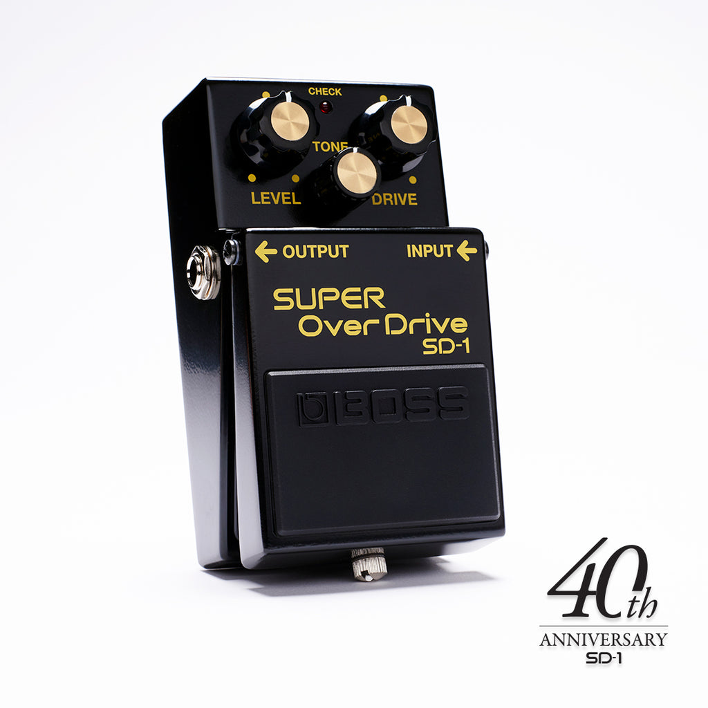 Boss Limited Edition 40th Anniversary SD-1 Super Overdrive SD-1-4A