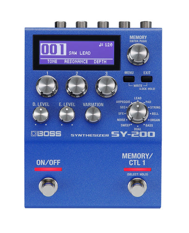 Boss Synthesizer Pedal SY-200
