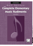 RCM - Mark Sarnecki Complete Elementary Music Rudiments, 2nd Edition: Answer Book