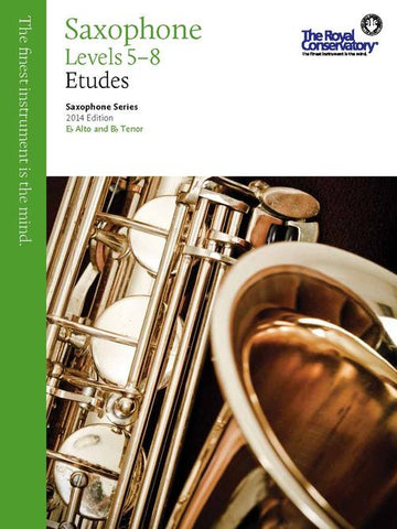 RCM - Saxophone Etudes Levels 5-8