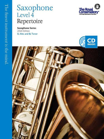 RCM - Saxophone Repertoire Level 4