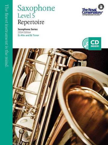 RCM - Saxophone Repertoire Level 5
