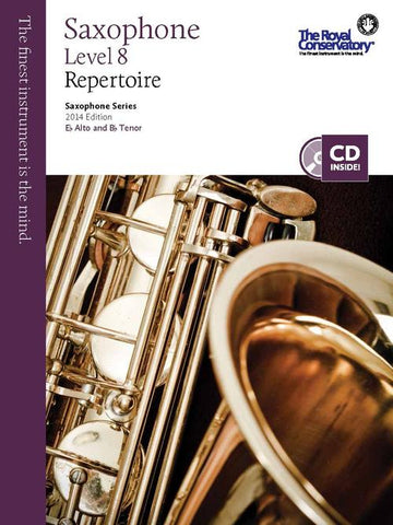 RCM - Saxophone Repertoire Level 8