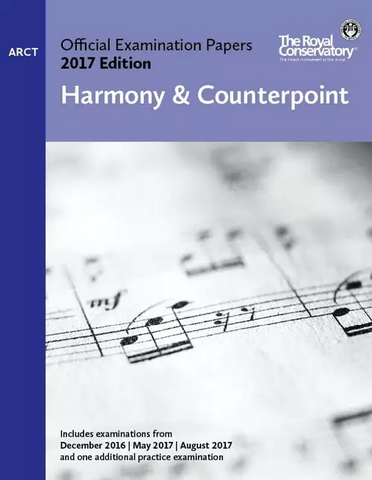 RCM - 2017 Examination Papers: ARCT Harmony & Counterpoint