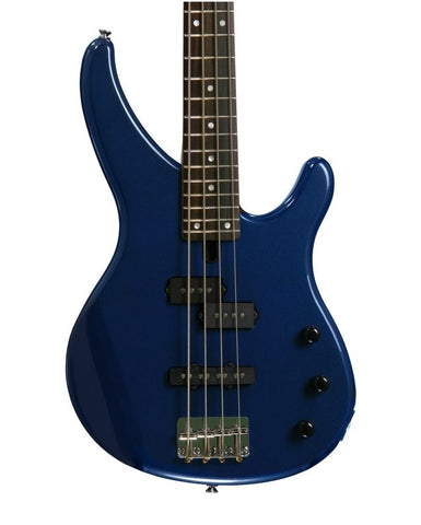 Dark blue on sale bass guitar