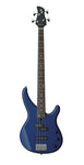 Yamaha 4-String Bass Guitar, Dark Blue Metallic TRBX174 DBM