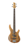 Yamaha 4-String Exotic-Top Wood Bass Guitar, Natural TRBX174EW NT