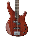 Yamaha 4-String Exotic-Top Wood Bass Guitar, Root Beer TRBX174EW RTB