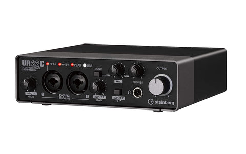 Steinberg 2-In/2-Out USB Audio Interface UR22C