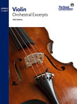 RCM - Violin Orchestral Excerpts Levels 9 - ARCT (2021 Edition)