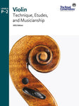 RCM - Violin Technique, Etudes, and Musicianship Preparatory - 2 (2021 Edition)