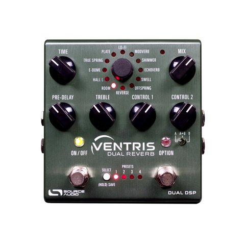 Source Audio One Series Ventris Dual Reverb Pedal