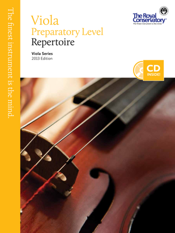 RCM - Viola Repertoire Preparatory Level