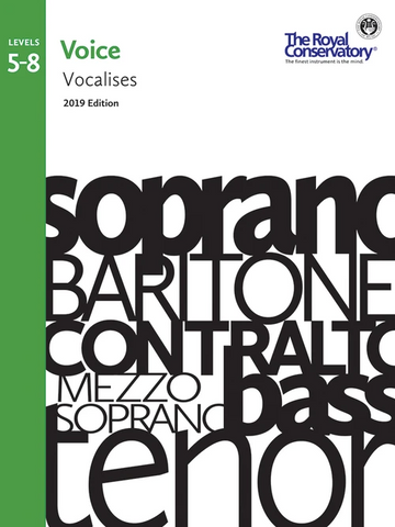 RCM - Voice Vocalises Levels 5-8