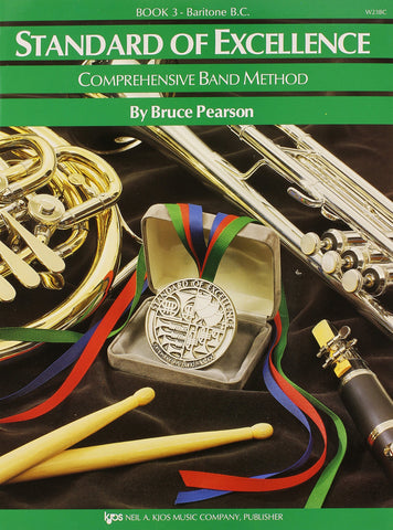 Standard of Excellence - Baritone B.C (Bass Clef) Book 3