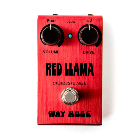 Way Huge Overdrive Pedal Smalls™ Red Llamma WM23